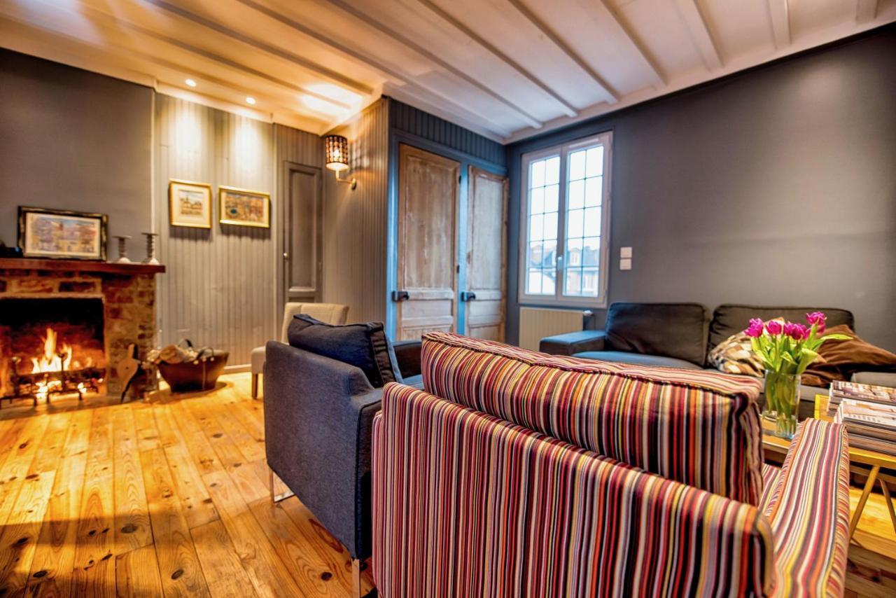 Villa The Grey House Honfleur Exterior foto